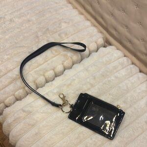 Vince Black and Gold Wallet Sleek Design